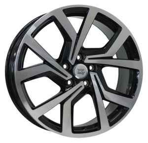 Informacin de VW W469, GLOSSY BLACK POLISHED, 5X112, 18 x 7.5"